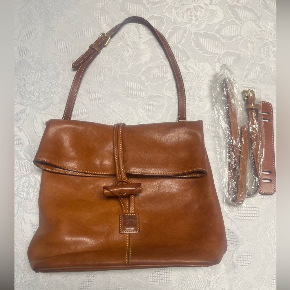 Downey and Bourke Brown Leather Handbag